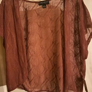 New knitted bolero size 2X